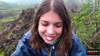 The Riskiest Public Oral Sex In The World On Top Of An Active Bali Volcano - POINT OF VIEW
