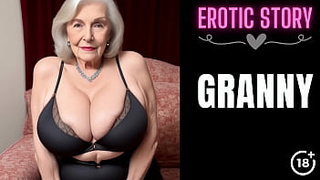[GRANNY Story] Sexy GILF knows how to blow a Meat