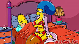 Margy's Revenge! Cheated on her boy with several studs! The Simptoons Simpsons