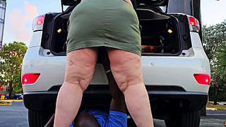 A perverted stud watched me as I put my panty on in public, then fingered my wide twat from under my car - BIG BODIED WOMAN SSBBW cream-pie Vagina, monstrous behind, wide butt, humongous wide behind, chunky twat, hijab Muslim, giant spunk load, BIG BREAST