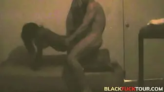 Charming Dark Home-Made Hooker Nailed In Real Sextape!