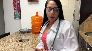 My Gorgeous Doctor Stepmom Got the Wrong Pill and Now She Has to Help with her Stepson's Erection