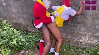 SANTA GAVE THE SKANK IN HIJAB ALLURING AND SHE GAVE HIM VAGINA AS GIFT ALSO. PLEASE SUBSCRIBE TO RED