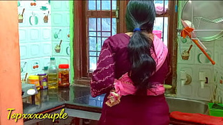 Indian Sexy Maid XXX fuck in kitchen.