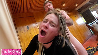 Perverted priest blackmail & forcefully fuck married bitch