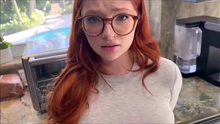 Red-head Step Daughter Filled With Spunk - Naomi Hughes - Family Therapy - Alex Adams