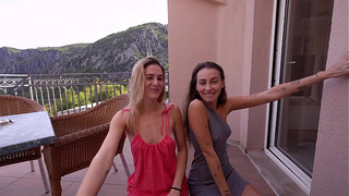 Threesome With Double Sperm In A Row, Morning Oral sex With Fucking 4K