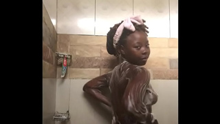 IS ANYONE AVAILABLE TO SHOWER WITH ME? (Watch full sex tape on SHEER or MEMBERSHIP)
