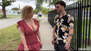 Old Sara Jay Gets Creampied! Apollo Banks Mounts That Cougar Hole!