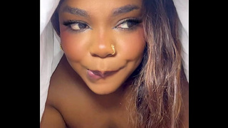 Dark stepmom caught stepson masturbating while ding to be a sex doll