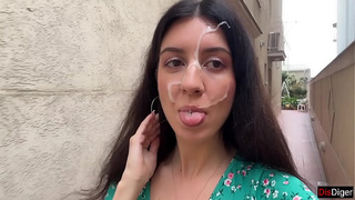 If you lose the game - You will have to walk with spunk on your face in public! - Cumwalk