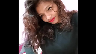 Indian Teenie Sarika Makes Porn At Home Teasing Her Desi Fans