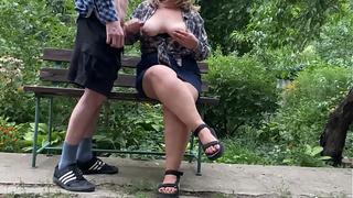 My mother-in-law's pretty natural boobs are finally all covered in my warm spunk! Dreams come true!