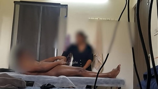 Finally Thailand spa girl jerked prick