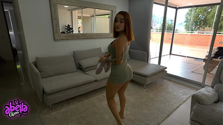 I wanted new NIKE shoes so i SEXED the SHOE lover and let him LICK my CUNT for a free pair! SELF PERSPECTIVE