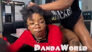 Dark Anal with Uhura Panda From Star Trek