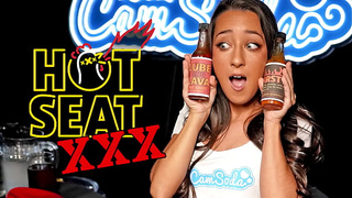 Sweet Ones XXXtra Spicy Porn Parody - Alluring Thin MILF Pours Flaming Charming Sauce On Twat Lips BBC Sexy Sauce Challenge