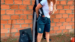 STUDENT GAVE IT TO THE TEACHER IN THE ABANDONED HOUSE AND GOT CAUGHT