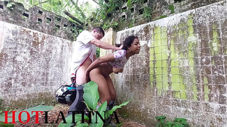 I pounded a friend in an abandoned house - MEDELLIN COLOMBIA