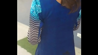 Desi Village ex-wife banged with hard in african twat viral sex tape