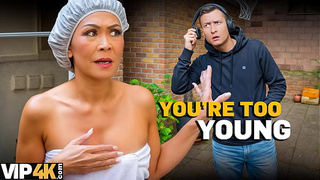 MATURE4K. Oriental riding fresh Czech husband