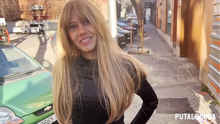 PutaLocura - Petite Hispanic Netty accepts Torbe's challenges and sucks jizz in Caught