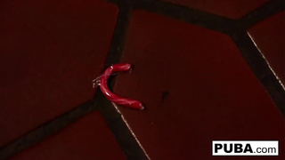 Christmas masturbates with busty blonde Olivia Austin