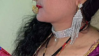 Indian Desi My Wifey On Bedroom clear slutty talk