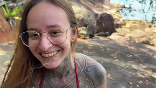 WE WERE CAUGHT ON THE BEACH