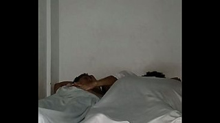 The 3 of us stayed in the same bed and this happened... full sex tape online.