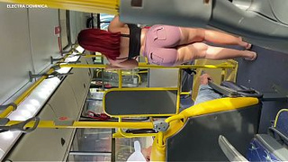 That ginger teased me with her humongous behind on the bus, and grabbed my dong, she's so dirty.