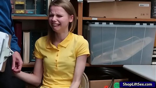 Teenie thief to fuck the LP officer