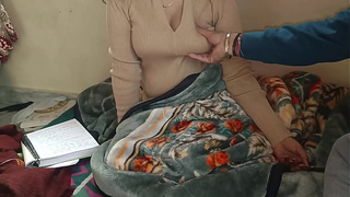 CUTE student Dipali got plowed by her Tution teacher when she was alone at home Hindi audio