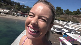 Banging pornstar Summer Vixen POINT OF VIEW vagina eating, bj and fucking her hard