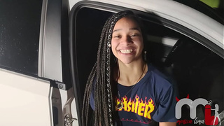 From the Heliópolis community to the world, the chick drilled everyone in the parking lot and took a lot of jizz to the favela.