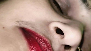 Uncut hindi sex tape of Indian sexy skank janvibhabhi