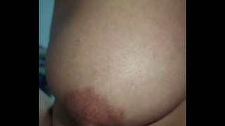 Busty Hispanic having great sex with her bf