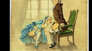 old style erotic art