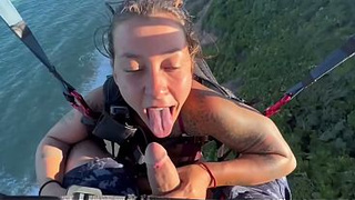 SEX AT HEIGHTS TRANSDAO IN PARAGLIDING