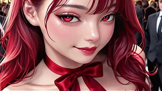 Fucking Strawberry blonde on Public at Valentine's Day in Italy - AI Interactive Movie