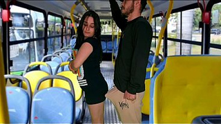 Student being groped on a bus in public!