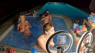 Fine Tub Orgy With Deliah Grace, Scarlett Gushes & Helena Price