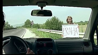 Street s series. Hitchhiking bitch in trouble. Amanda Vamp Part one. Capturing her at the side of the road.
