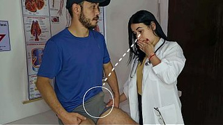 Brazilian nurse surprised by patient's erection.