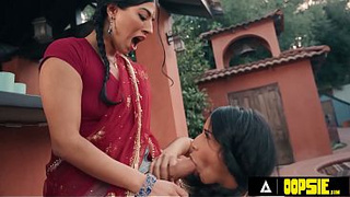 OOPSIE - Jasmine Sherni Futa Pleasures Turn Bbq Into Naughty Hard core Threesome Sperm Fest