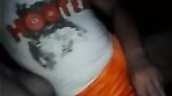 Hooters lady gettin drilled and suckin dick