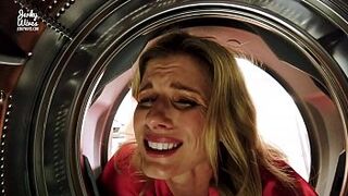 Fucking My Stuck Step Mom in the Booty while she is Stuck in the Dryer - Cory Chase