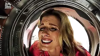 Fucking My Stuck Step Mom in the Booty while she is Stuck in the Dryer - Cory Chase