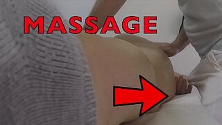Massage Secretly Watching Online Cam Records Chunky Ex-Wife Groping Masseur's Rod