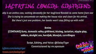 Lactating Cowgirl Gf | Erotic Audio Play by Oolay-Tiger